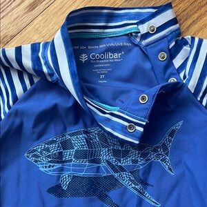 Adorable Coolibar toddler swimsuit
